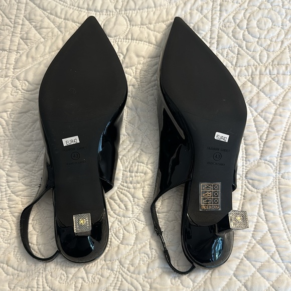 Women's Slingback Kitten Heel | Xin Jing Shoes - Picture 8 of 11